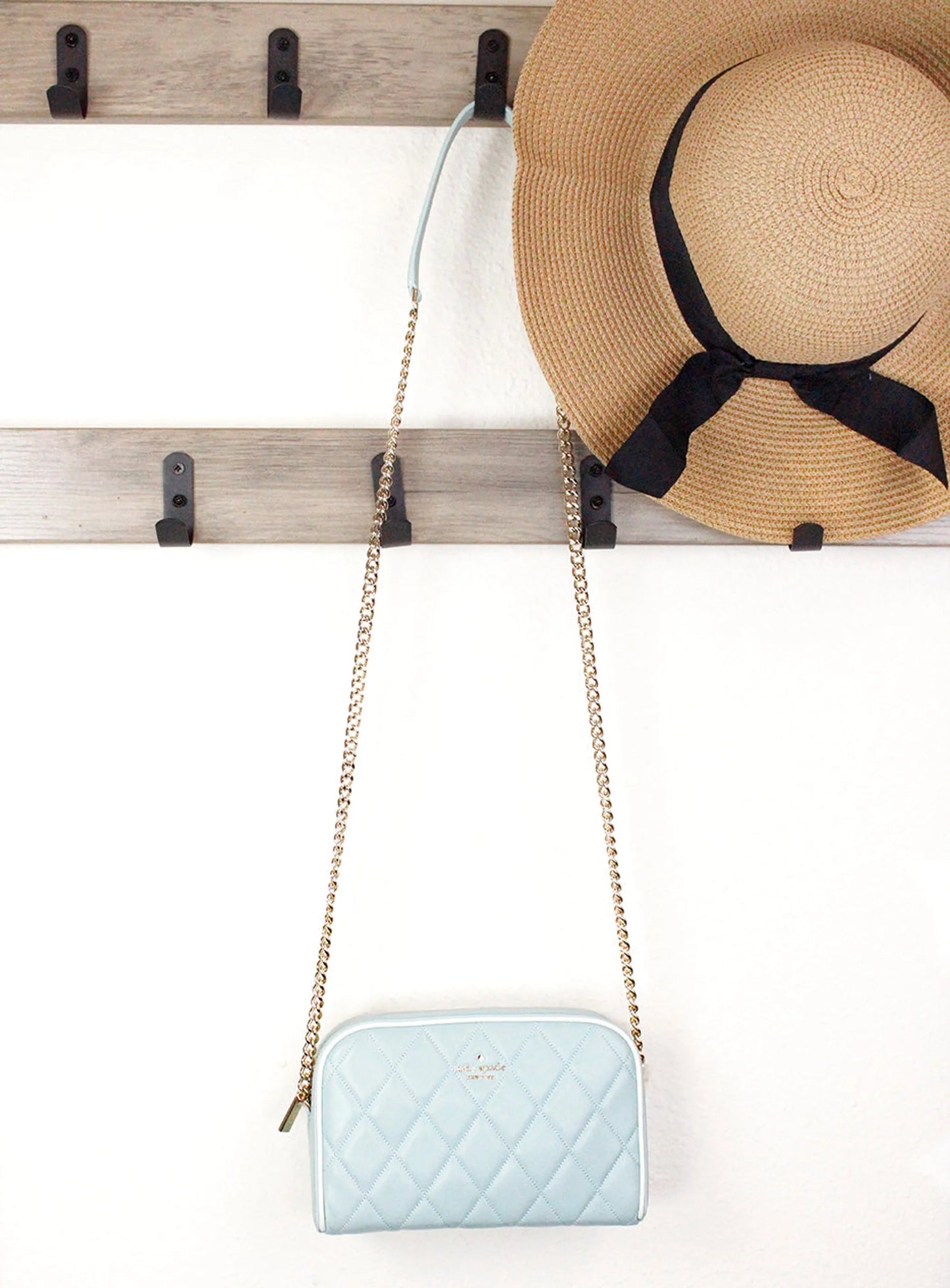Kate Spade Carey Mini Sage Quilted Camera Crossbody Bag