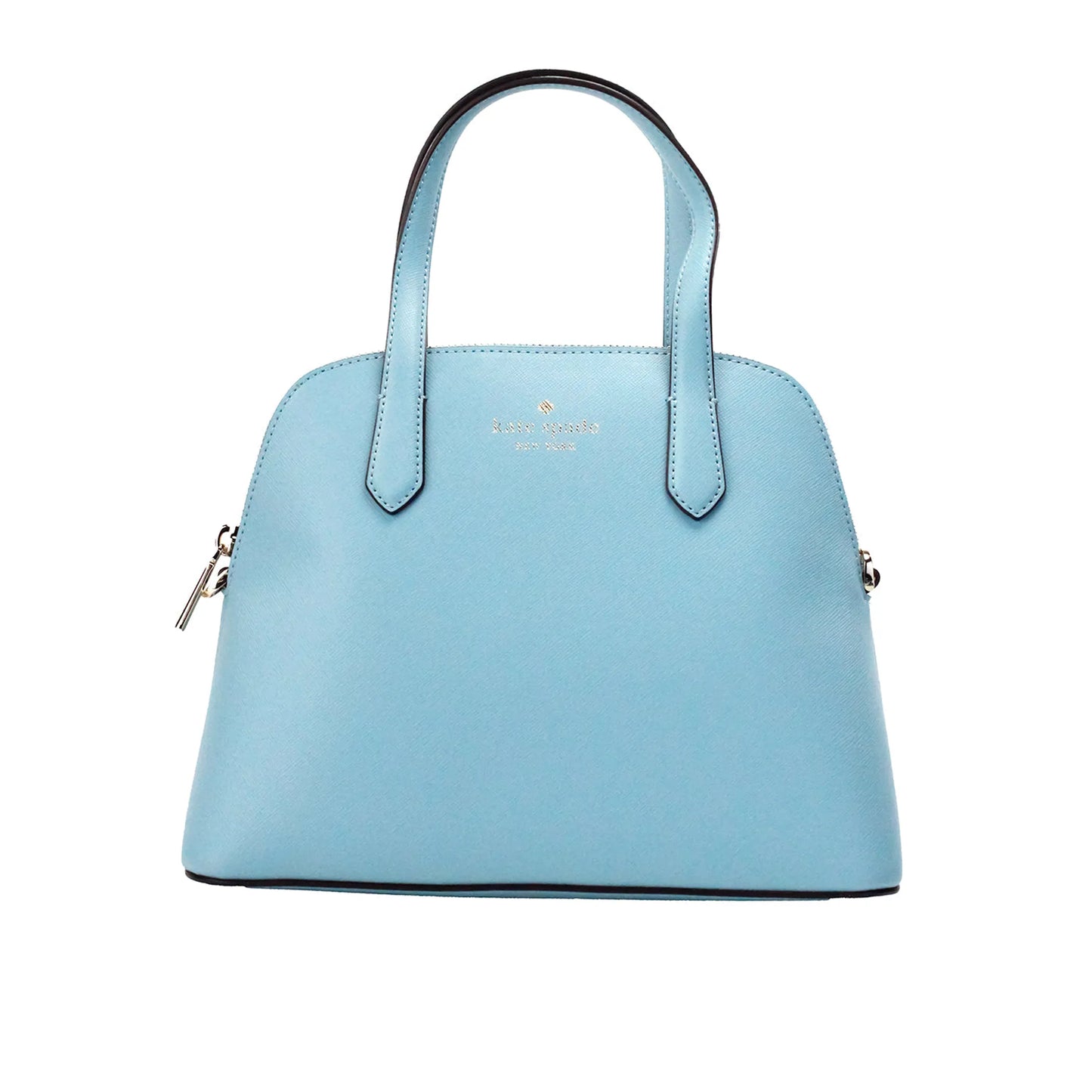Kate Spade Schuyler Medium Smoky Blue PVC Domed Satchel