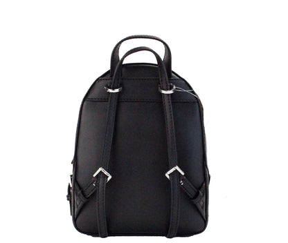Michael Kors Jaycee Mini XS Black Leather Pocket Backpack