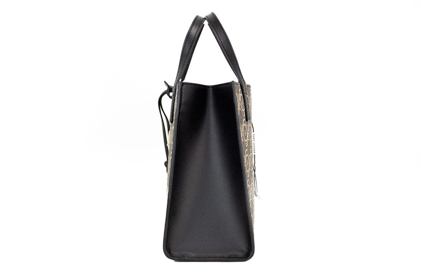 Marc Jacobs Mini Grind Signet Printed Leather Crossbody Tote