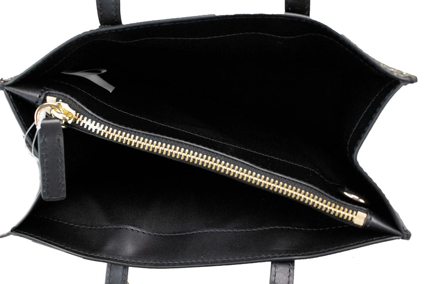 Marc Jacobs Mini Grind Signet Printed Leather Crossbody Tote