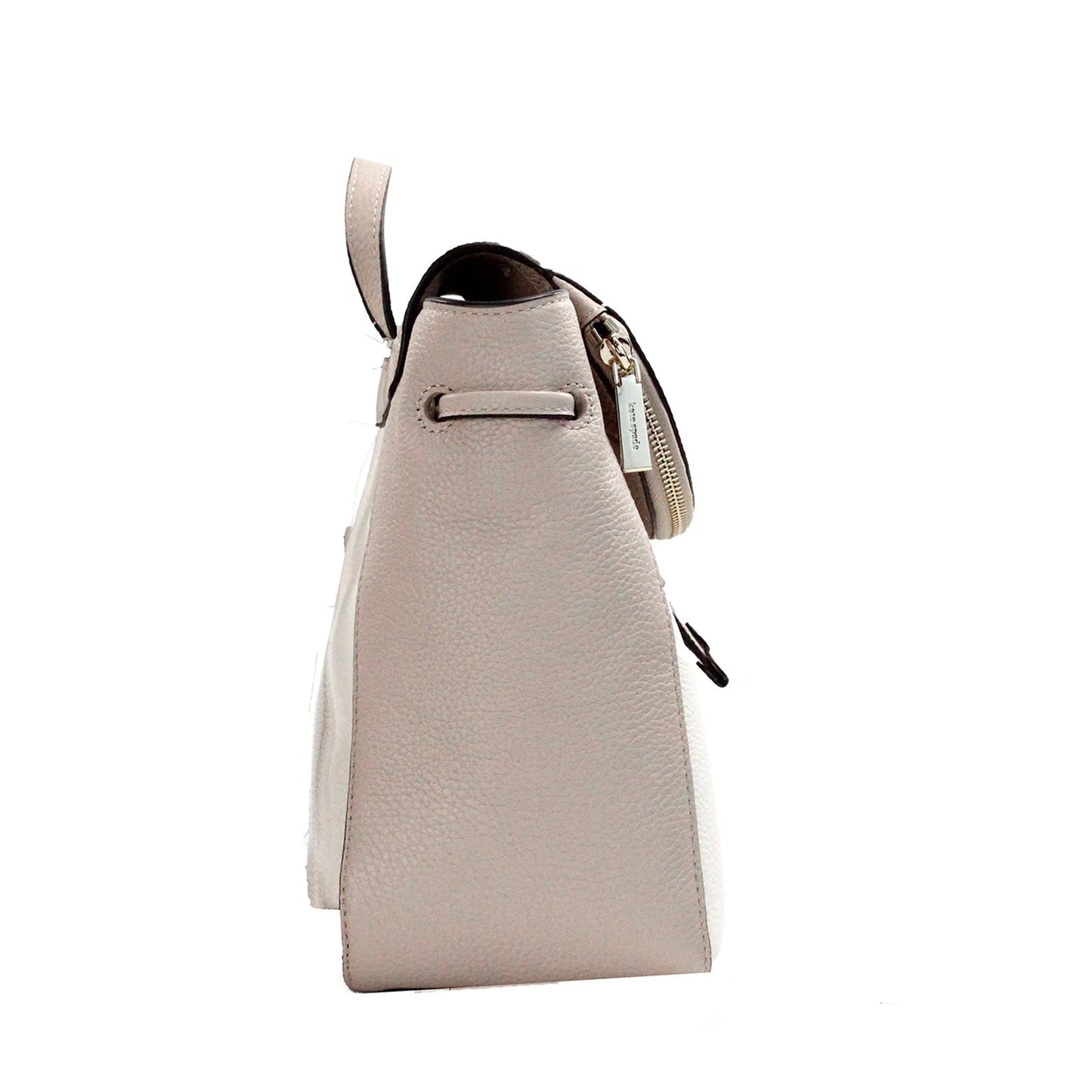 Kate Spade Leila Colorblock Warm Beige Leather Medium Backpack
