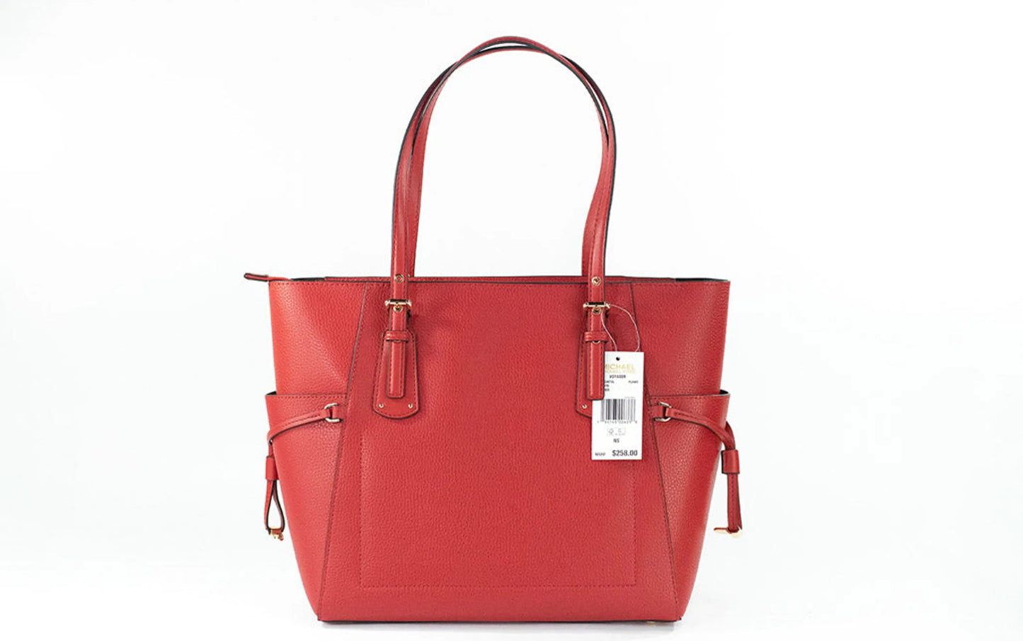 Michael Kors Voyager Large Flame Leather East West Tote
